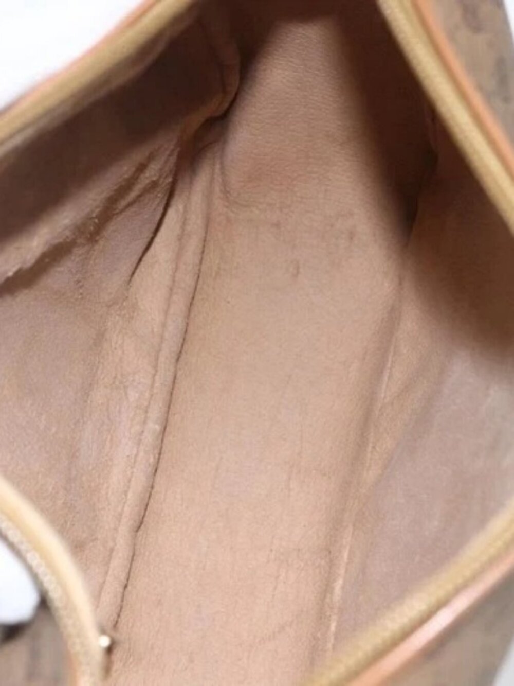 GUCCI Micro GG Supreme Shoulder Bag PVC Beige Gold 001 14 0412 Auth ki6283 - Picture 10 of 16
